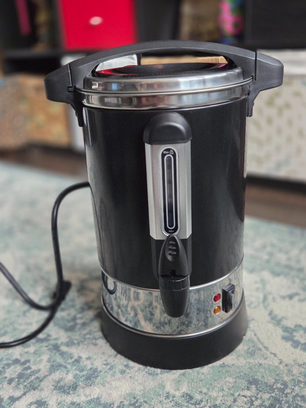Zulay Premium 50 Cup Commercial Coffee Urn - Stainless Steel Large